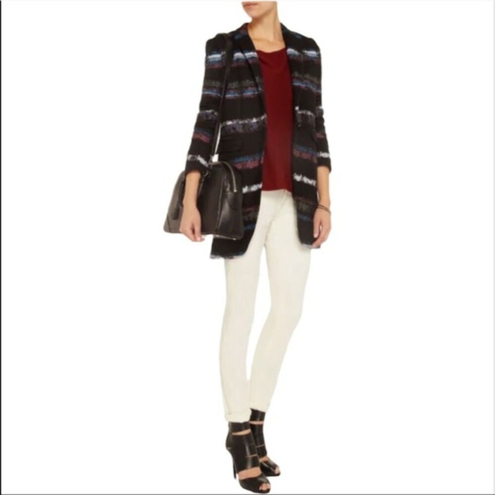 Rag & Bone Striped Multicolor Blazer Size S - image 5